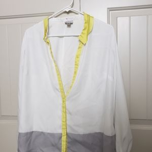 Worthington Loose Blouse Cream